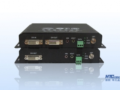 单芯DVI光端机（带键鼠）